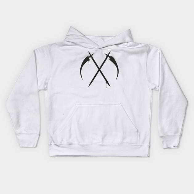 Reaper Scythes Kids Hoodie by Genessis